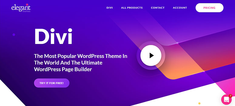 Divi theme